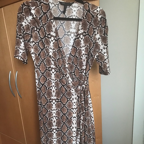 BCBG Max Azria snake print dress. Size large. - Picture 1 of 2